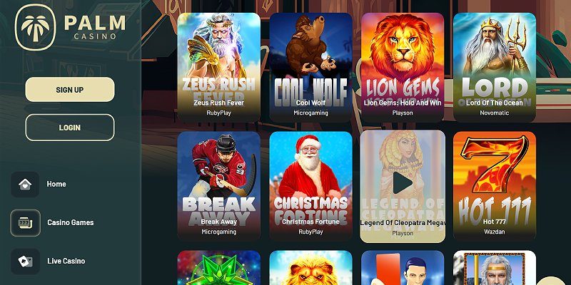 Palm Casino screenshot